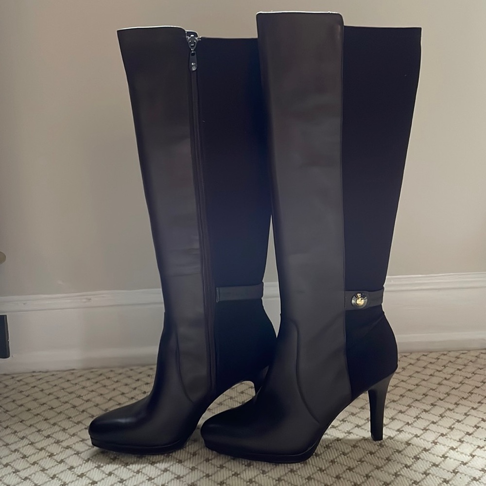 Tahari Chocolate Brown tall boots